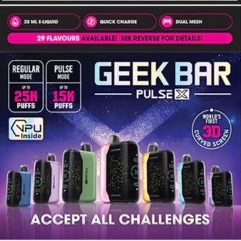 Geek Bar Pulse X-IN STORE ONLY