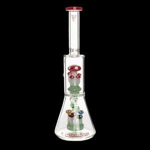 Red Eye Glass Amantia Dual Chamber Beaker