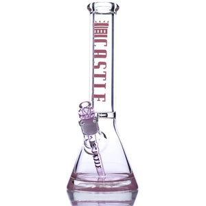 14" Castle Glassworks 9mm Beaker Bong