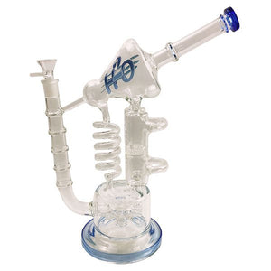 Savage Garden - 10 inch Honeycomb Percolator Water Pipe -SmokeDay